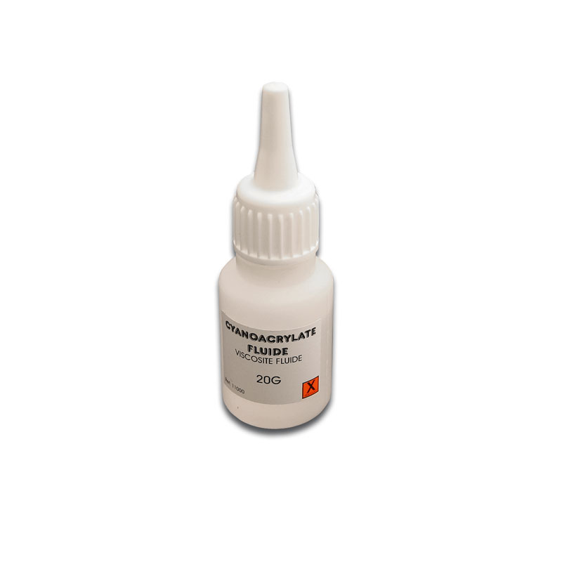 20g Cyanoacrylate(Low Viscosity)40 cps viscosity rating ( Red Cap )