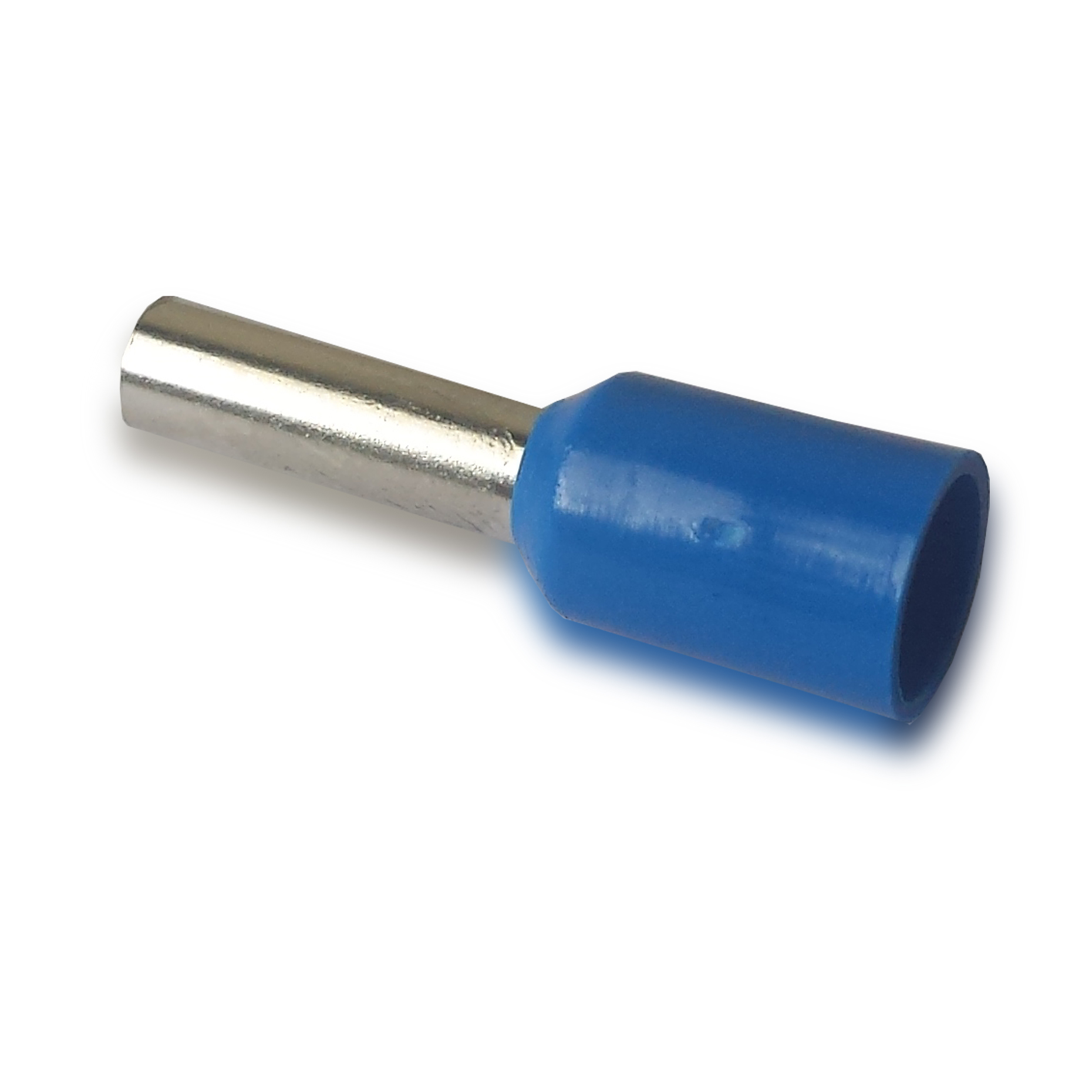 Sgl Cd/End Tnl 2.5mm2 x8.0mm Blue Pk100Single Cord End Terminal Ferrule x100