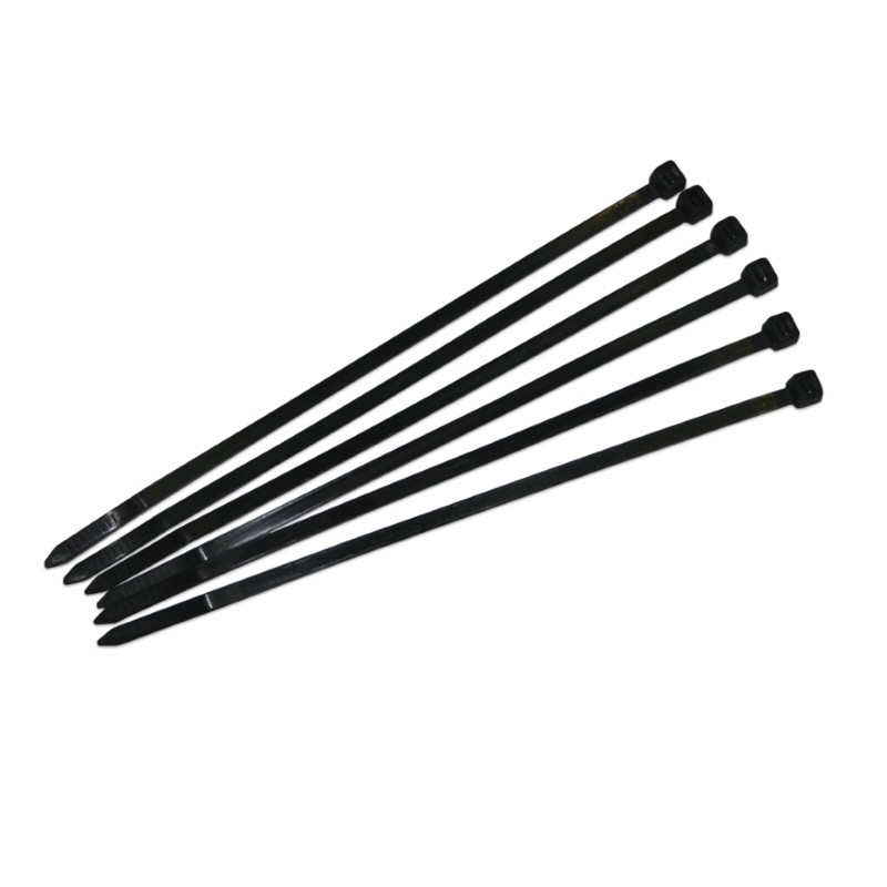 Black Cable Tie 200mm x 4.8mm  Case 150pk