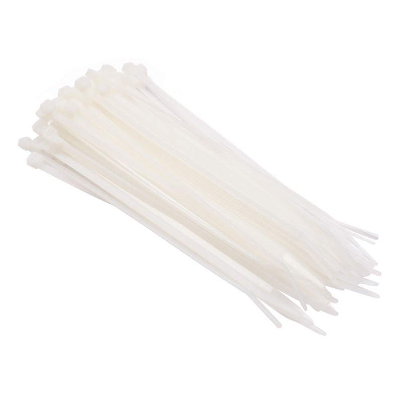 Natural Cable Tie 200 x 4.8mm  10x Pk100