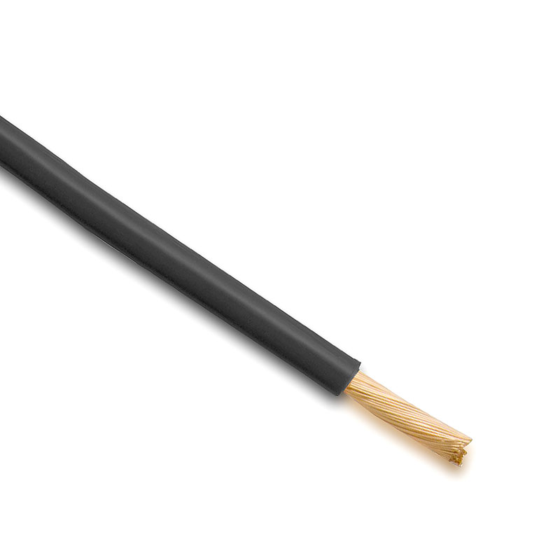 BLK Thin Wall Sgl Core AutCble 32/0.20 50M32/0.20 | 16.5 Amp | 1mm2