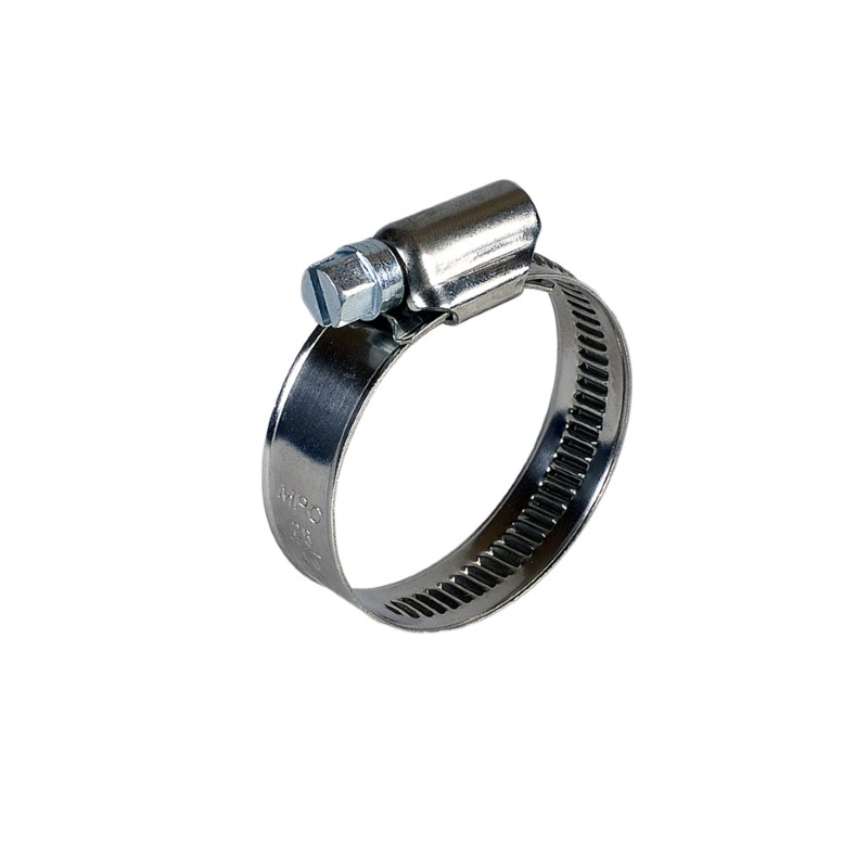Stain/S Hose Clip 25-40mm x 12mm Pk10Range: 25mm to 40mm / Band Width: 12mm