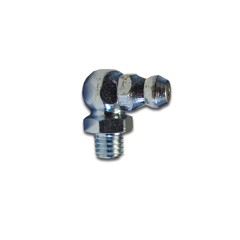 M6 x 1.0mm 90deg Angled Grease Nipple Pk25
