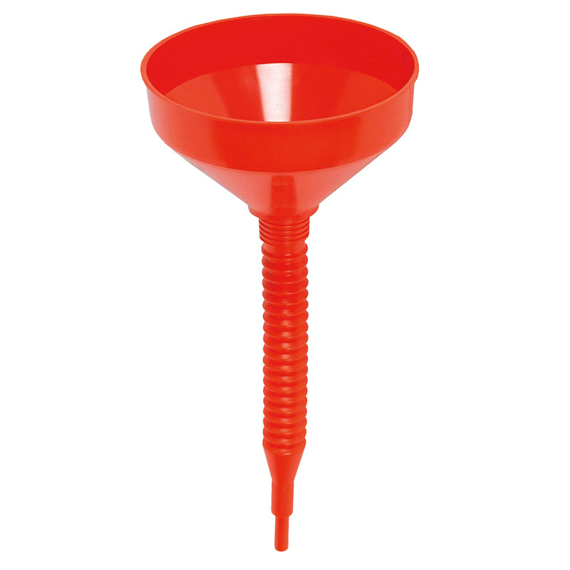 160mm Flexi Spout Funnel with Filter Pk1