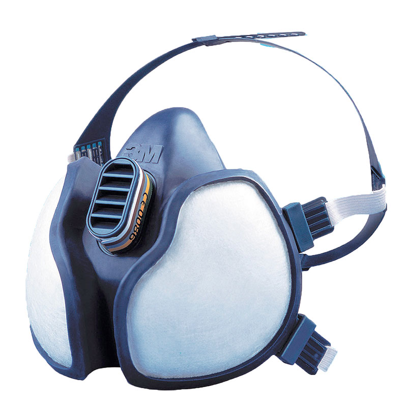 3M 4251 Half-Face Vapour Mask Respirator28day life span from opening.