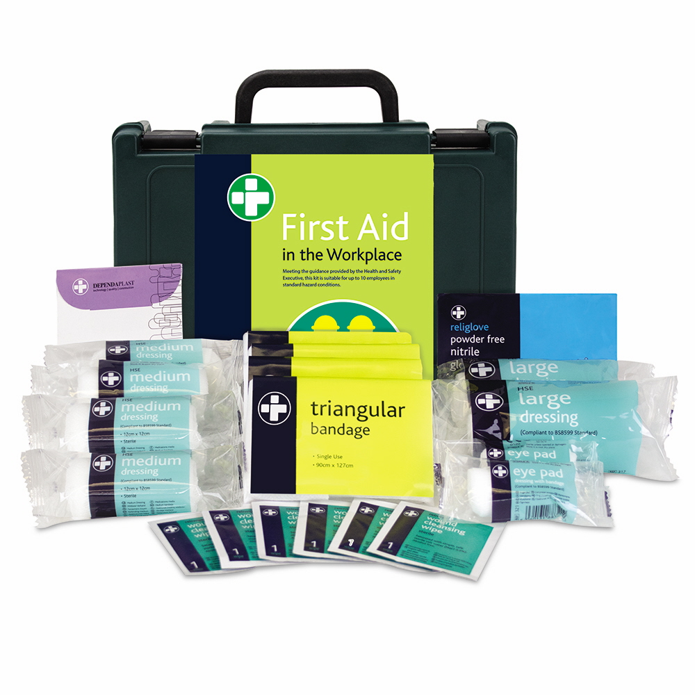 10 Person Workplace First Aid Kit HSE Approved