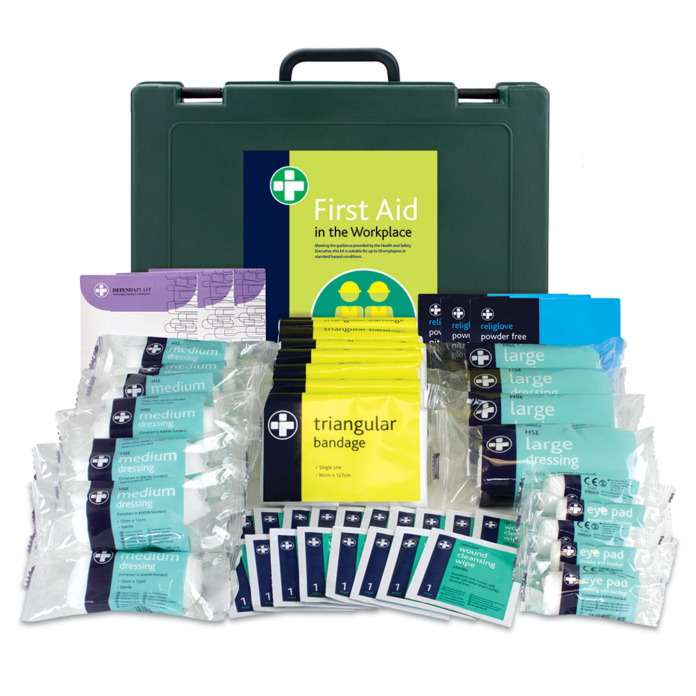50 Person Workplace First Aid Kit HSE Approved