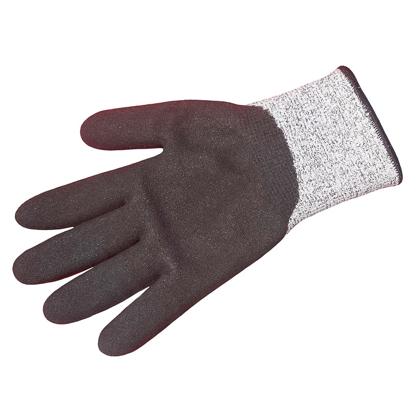 Lvl E Cut-Resist. Nitrile Ctd Gloves M 1prMedium Cut Level 'E'