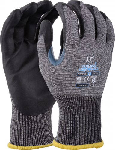 Level F Cut-Resist. Nitrile Coated Glove LLarge Cut Level 'F'