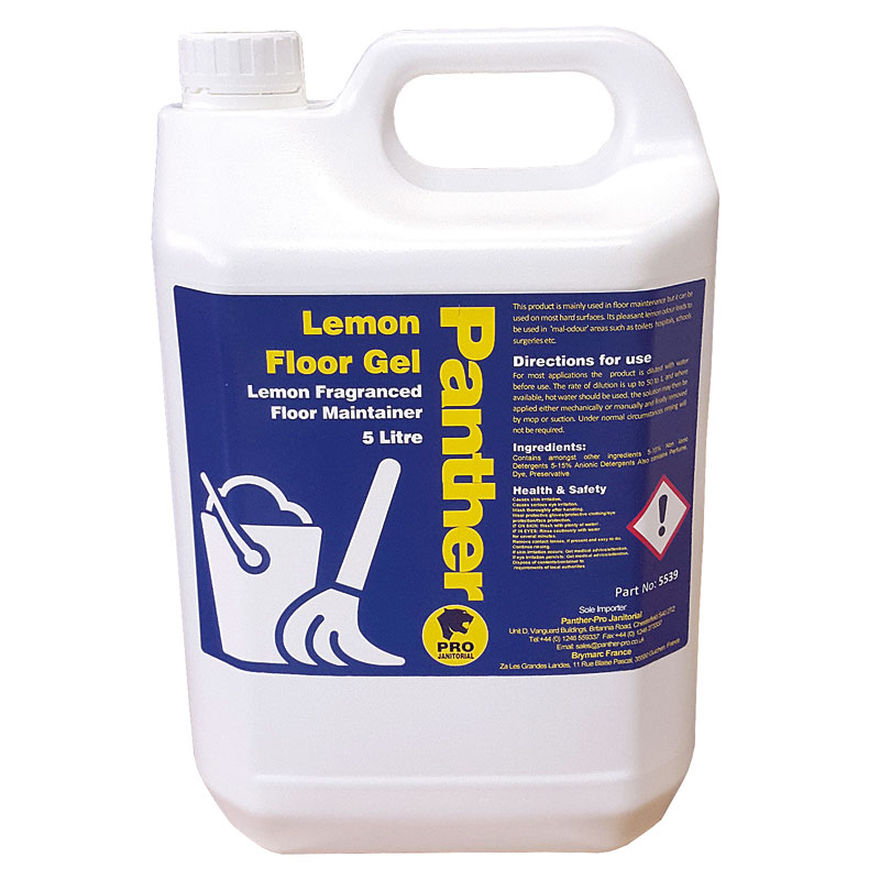 P-Pro Lemon Floor Gel 5Ltr Qty15 Litre