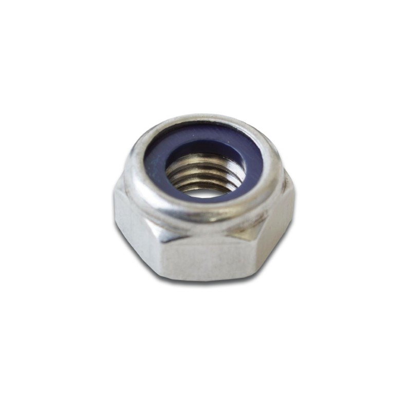 M8 Nyloc Steel Nut / DIN 982 PK100M8 / DIN 982