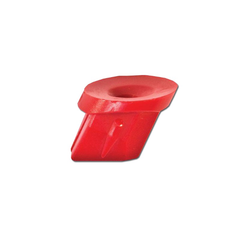 Audi/VW Red Trim Clip Pk50 17mm x 9mm x 11mm Stem Diam.