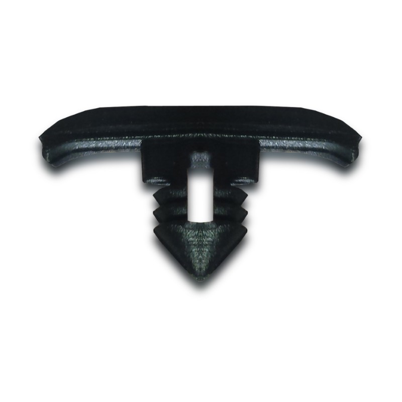 Audi/VW Black Gasket Clip Pk50 13mm x 10mm x 5mm Stem Diam.