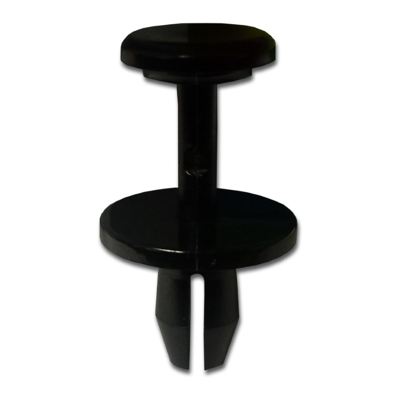 Peug/Citroen BLK Wheel Arch Push Riv Pk50 20mm x 14mm x 8mm Stem Diam.