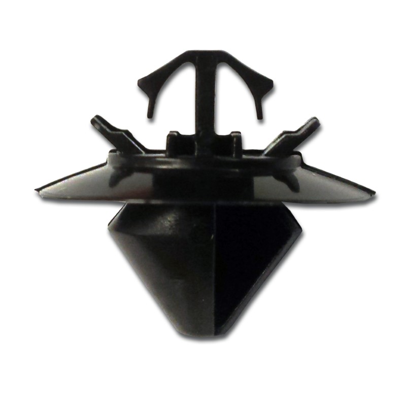 Peugeot/Citroen Black Moulding Clip Pk50 20mm x 10mm x 10mm Stem Diam.
