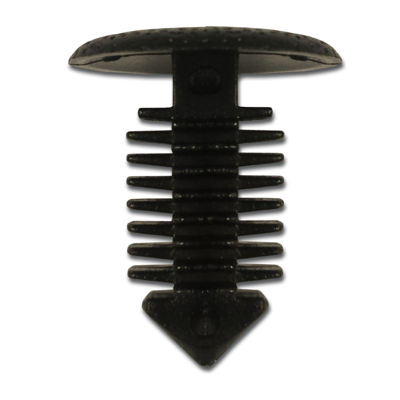 Peugeot/Citroen Black Fir Tree Pk50 14mm x 15mm x 7mm Stem Diam.