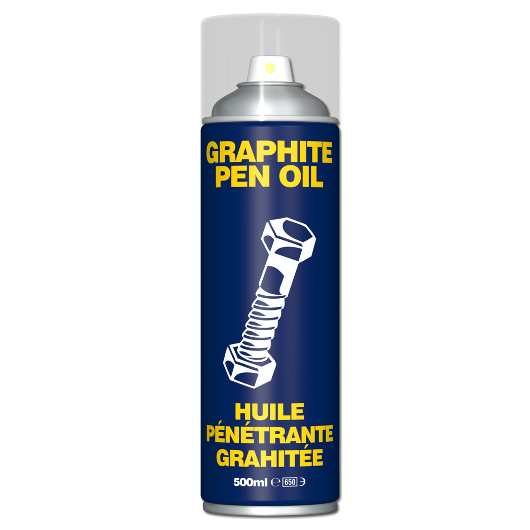 Pk6 500ml Graphite Penetrating Oil6x 500ml Aerosol / UN1950