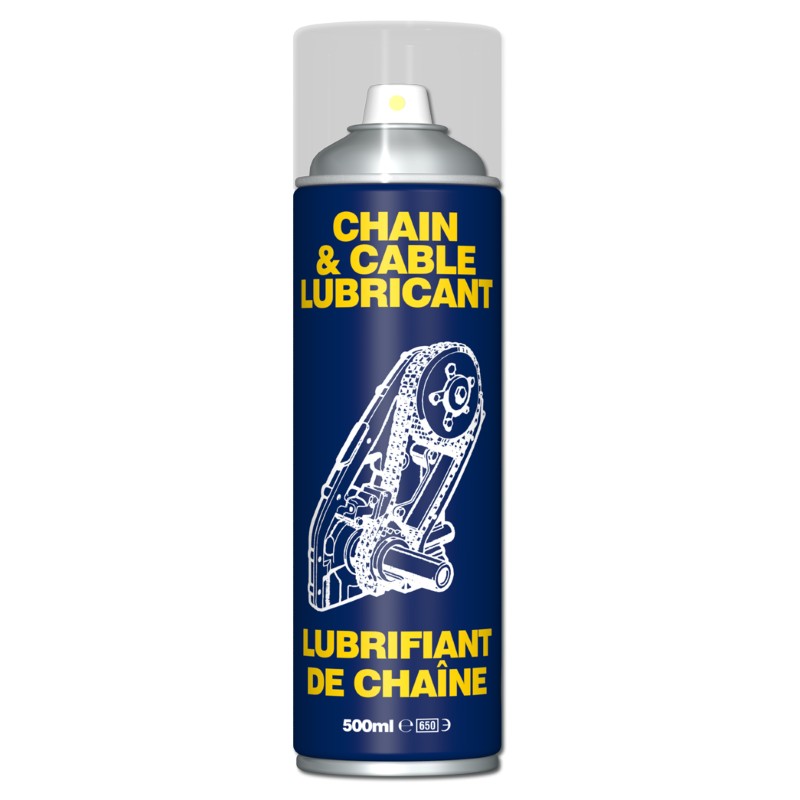 Pk6 500ml Chain & Cable Lubricant6x 500ml Aerosol / UN1950