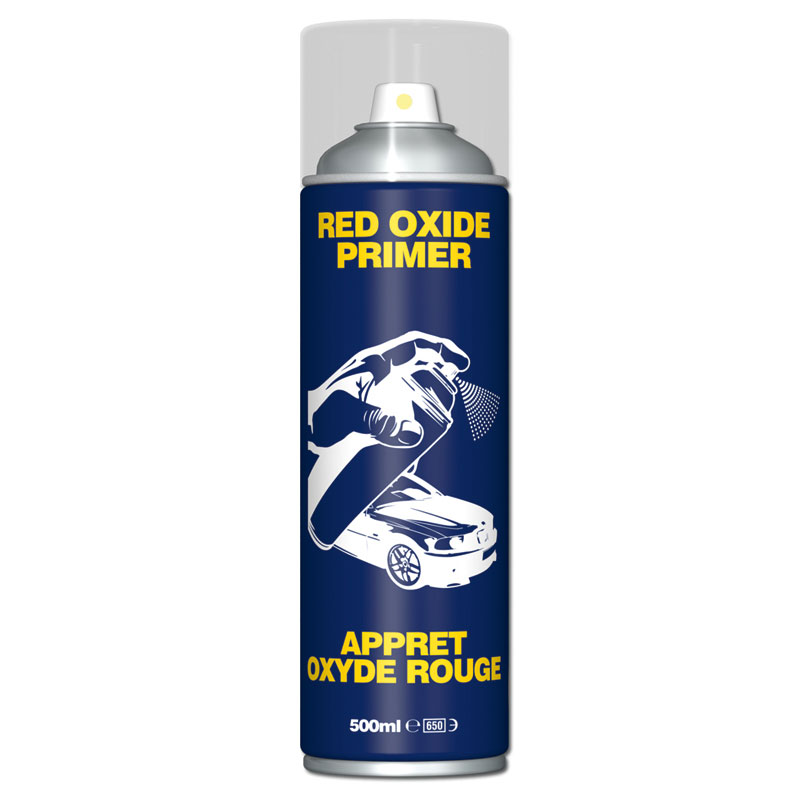 Pk6 500ml Panther-Pro Red Oxide Primer6x 500ml Aerosol / UN1950