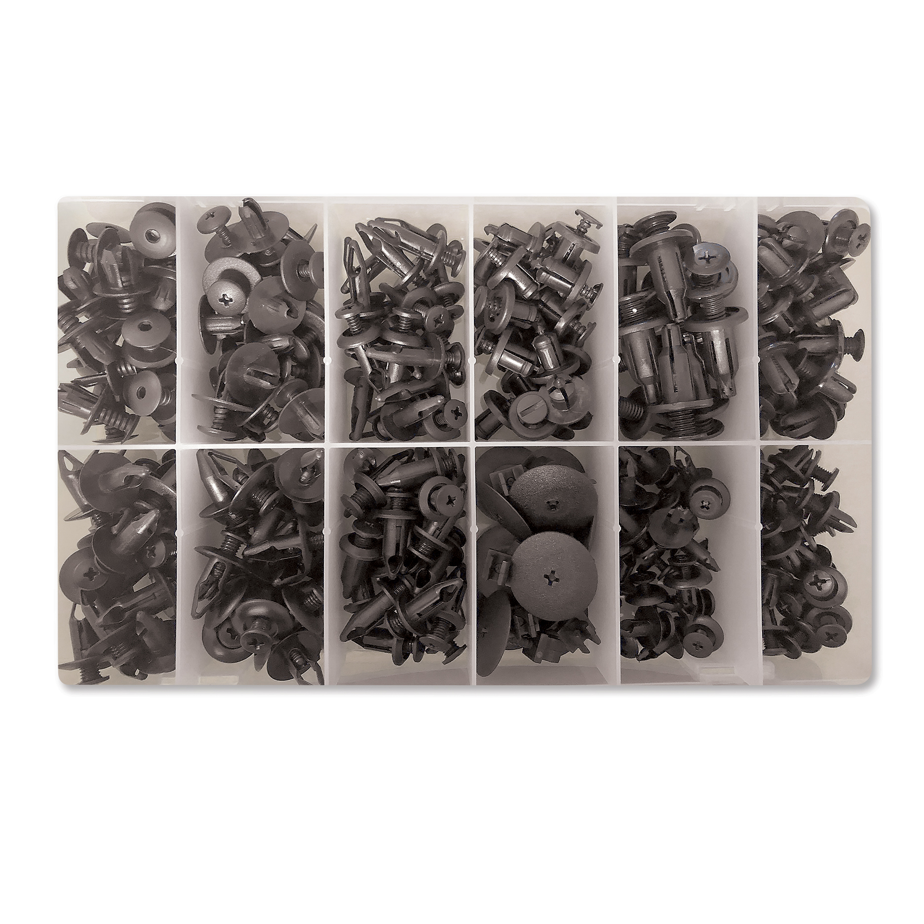 Assorted Popular Screw Rivets Box229pc