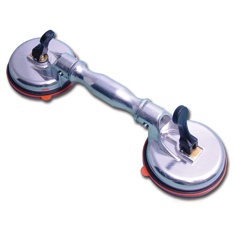 Duo Articulated Aluminium Glass Lifter45 degree shore hardness