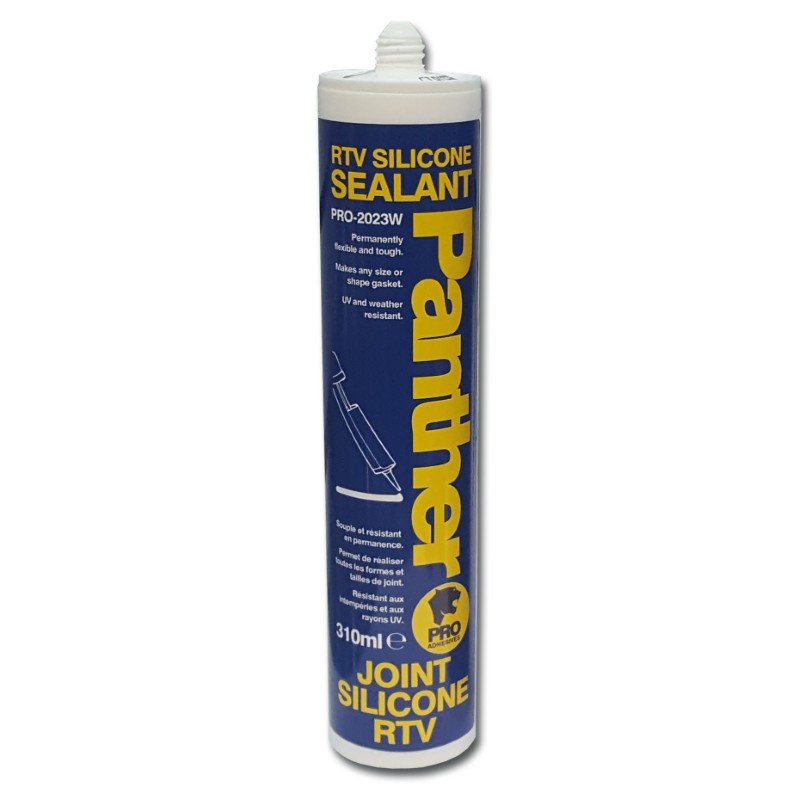 RTV Silicone Sealant WHITE 310ml Pk3Panther-Pro  310ml Cart