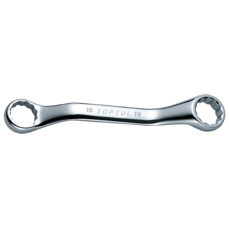 16x17 Midget Dbl Ring Wrench 45Deg Offset