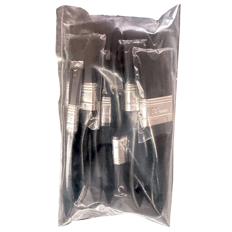 Assorted Budget Paint Brushes 1/2