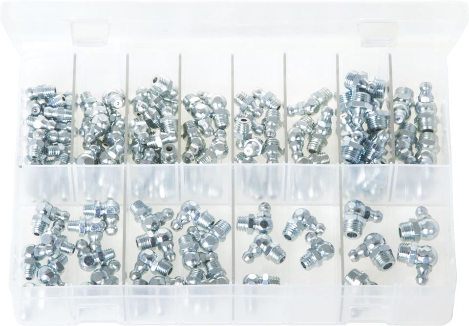 Assorted Metric Grease Nipples Box125pc