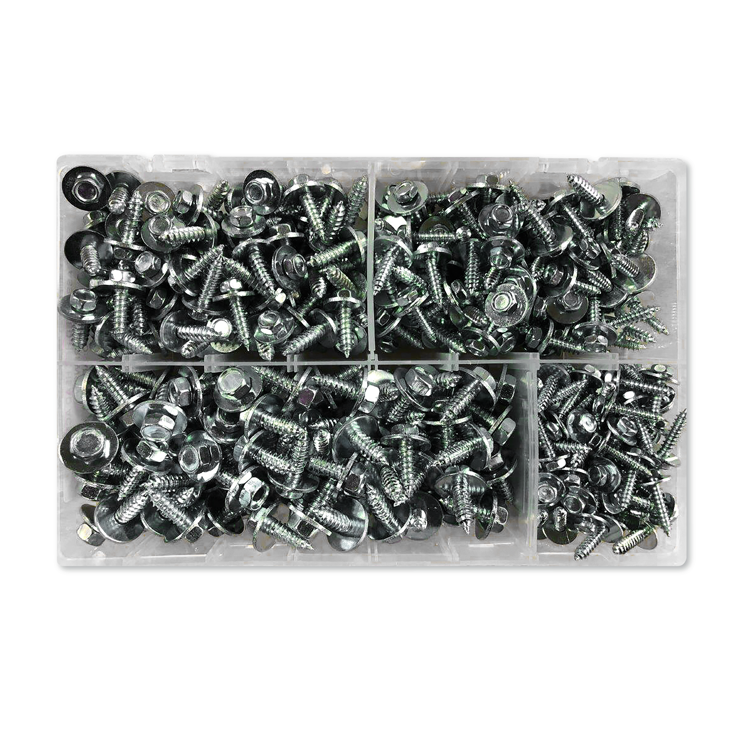 Ass Sheet Metal Screws C/W Washer Box400pc