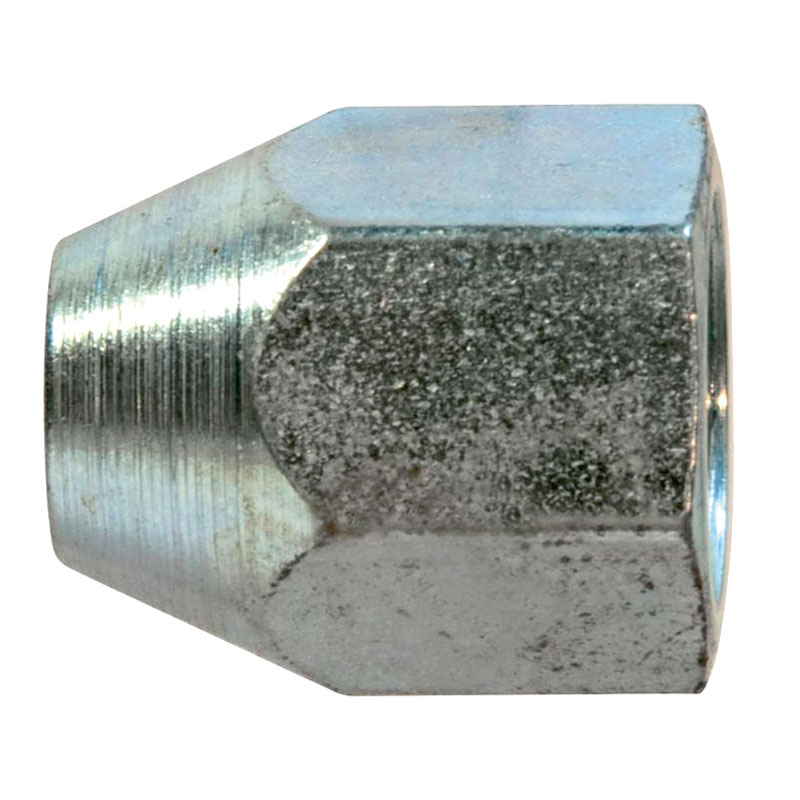 Female Short Brake Nut 3/8x24 TPI Pk50For 3/16. Pipe