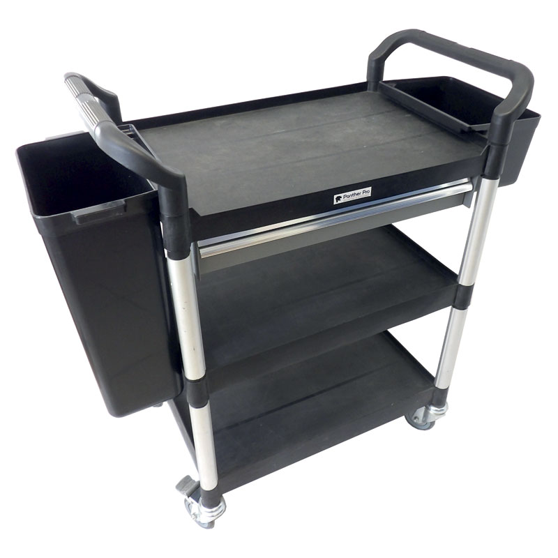 3 Level Plastic Tool Trolley