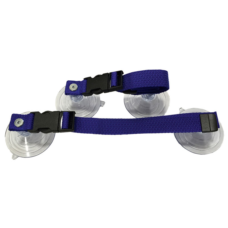 Adjustable duo suction cup strap Set of 2