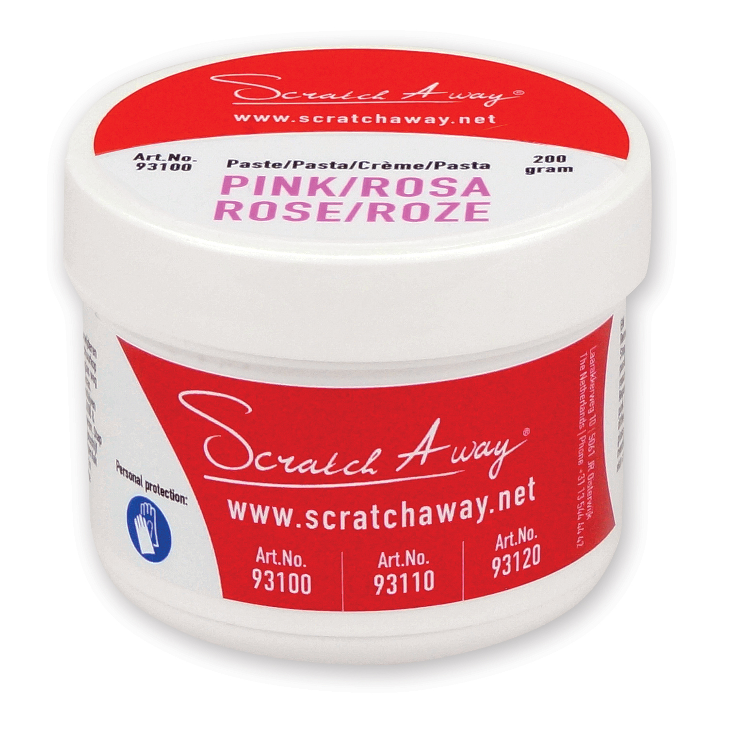 Scratch Away Medium Polishing Paste ?Pink?