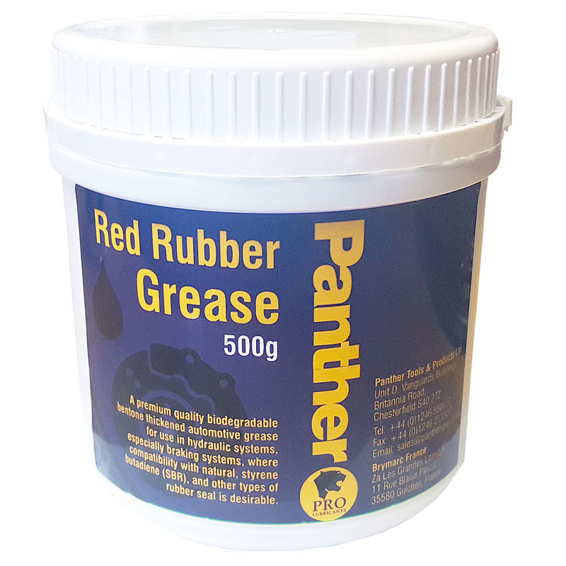 Red Rubber Grease 500g Box12