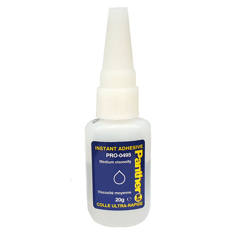 Super Glue Med. Viscosity 20g Bottle Pk1Panther-Pro  20g Bottle