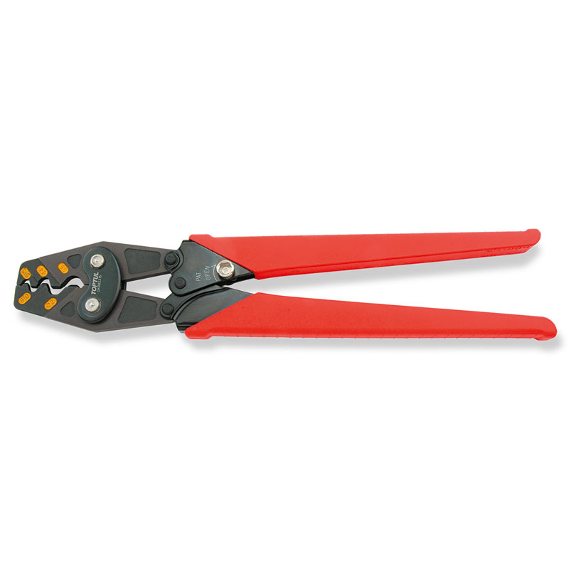 Ratchet Crimper (Non Insulated AWG 12~2 ) 5.5 - 8 - 14 - 22 - 38mm  ( AWG 12~2 )