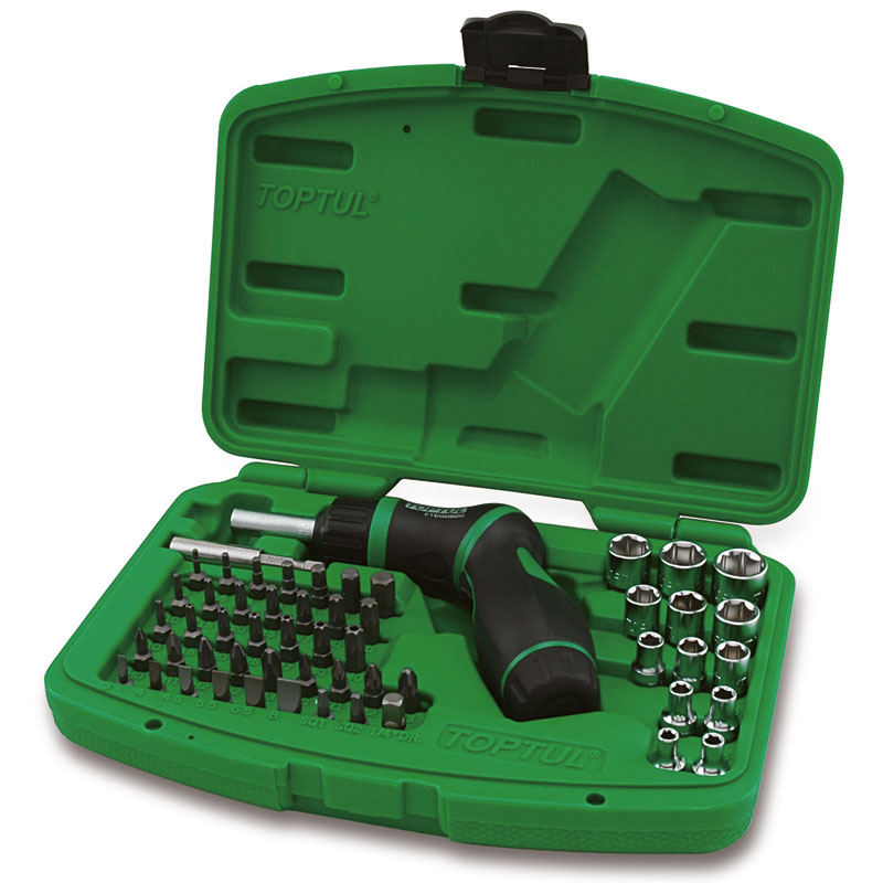 54 Pce High Torque Pistol Grip S/dvr Set