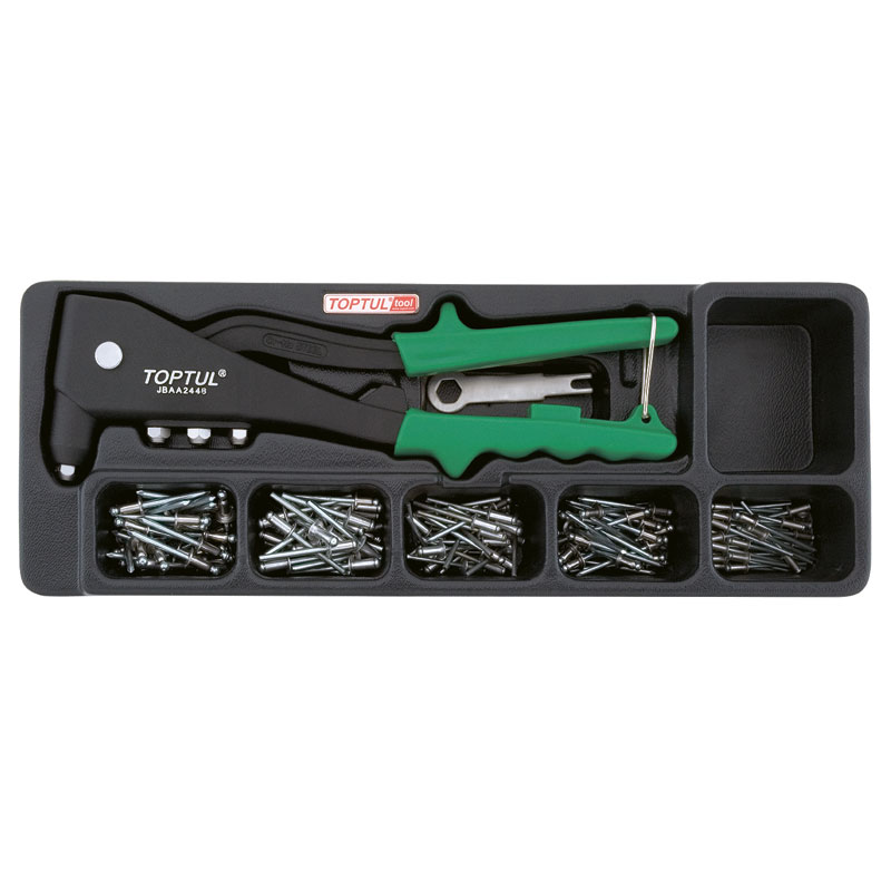151 Pce Hand Riveter Set Modular Tray Type A