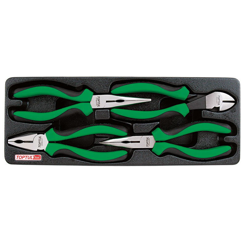 4PCS Pliers Assortment SetModular Tray Type A