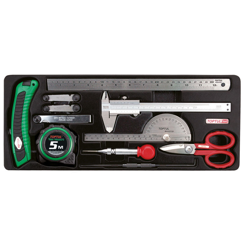 Measuring / Marking & Cutting Tool Set Modular Tray Type B
