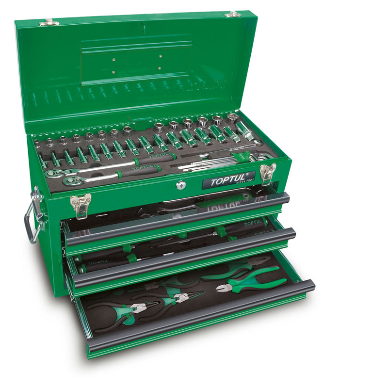82 Pce PORTABLE Tool Chest Tool Set